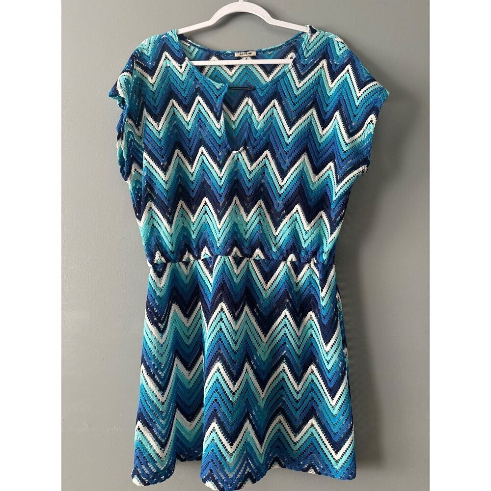 Serene Boho Beach Cover-Up Flowy Lightweight Resort Tunic Summer Layer artsy